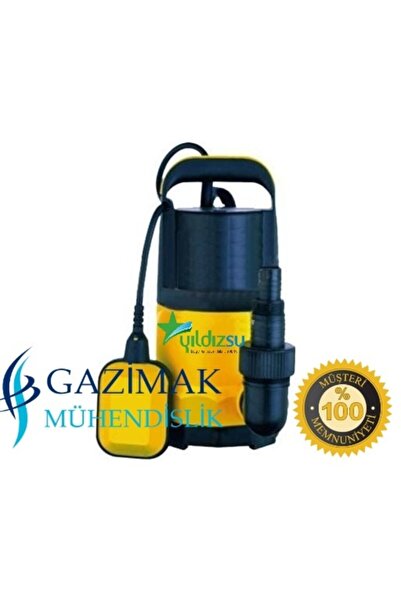 Yıldız Su Yqdp-400 Flatörlü Drenaj (kirli Su , Atık Su) Dalgıç Pompa