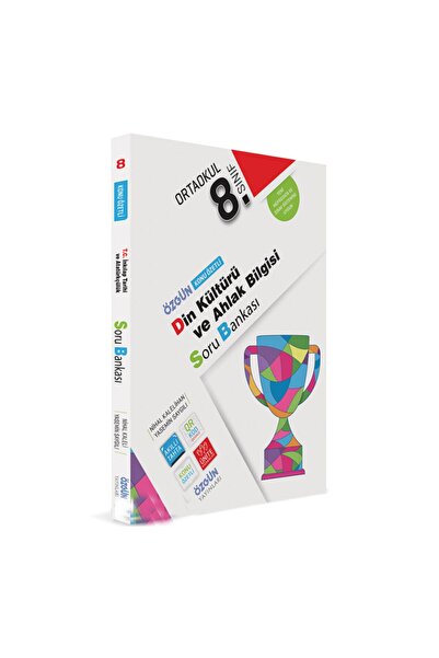 Özgün Yayınları Özgün 8.sınıf Din Kültürü Konu Özetli Soru Bankası 2021