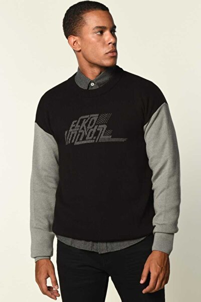 ECKO UNLTD Ανδρικό πουλόβερ από ανθρακί Rex