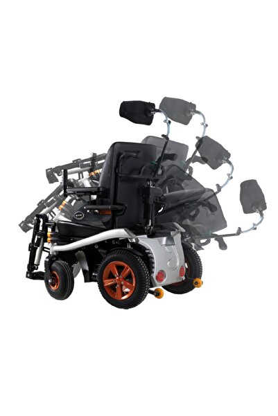 POYLİN P288 Elektrikli Ayak Kalkar Ve Sırt Yatar Akülü Sandalye