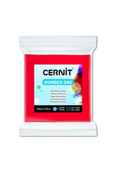 Cernit Number One Polymer Clay 250 Gr400 Red