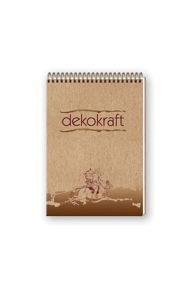 KESKİN COLOR Bloc de notițe Dekokraft Sharp Color 70 Gr. Făgări 100 Yp. A5 în carouri