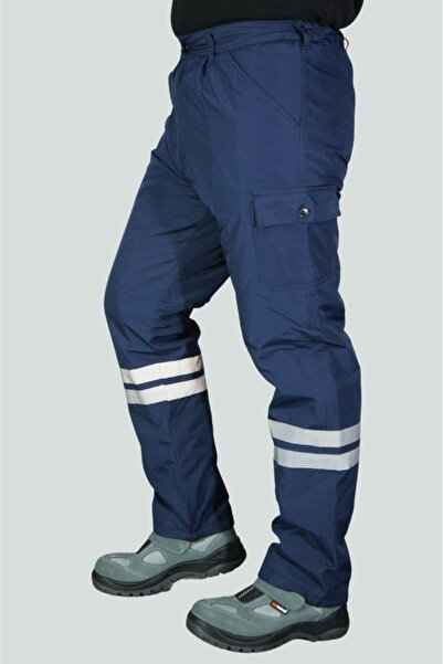 Uniprom Work Pants Waterproof and Windproof Winter 5 Pockets Men's Navy Blue