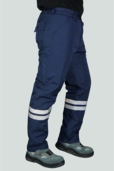 Uniprom Work Pants Waterproof and Windproof Winter 5 Pockets Men's Navy Blue