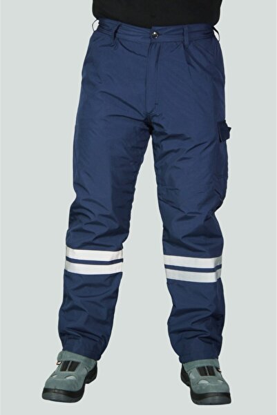Uniprom Iş Pantolonu Su Ve Rüzgar Geçirmez Kışlık 5 Cepli Erkek Lacivert