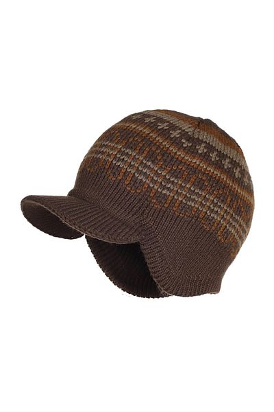 Fonem Unisex Nepal Brim Beanie Fo 2050 Brown
