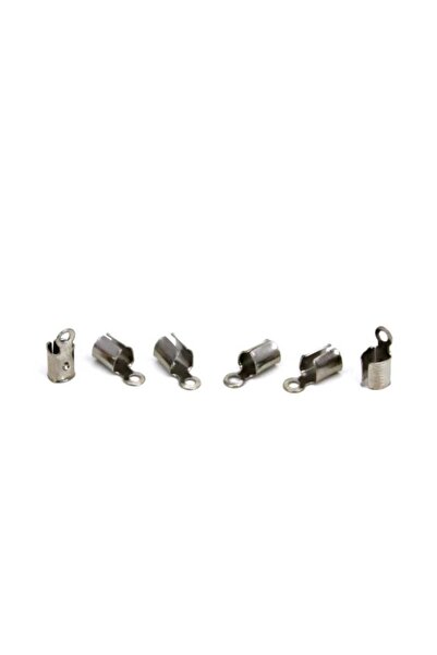 yfhobi 50 Adet - 10x4 Mm Nikel Kaplama, Bağlantı Sıkıştırma, Ip Bağlantı Aparatı, Deri Kapama #222n