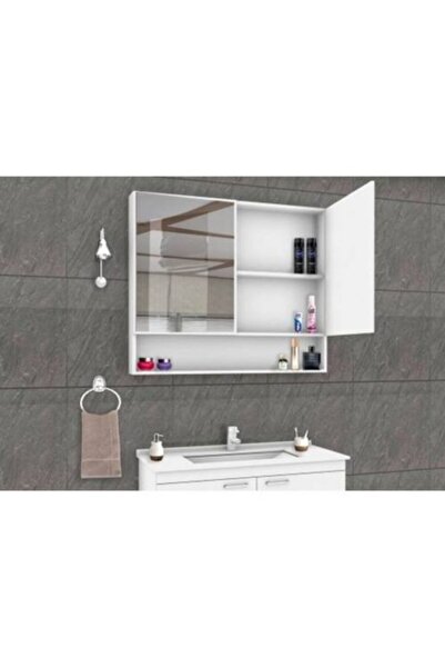 ARS GRUP MOBİLYA Banyo Dolabı Lvabo Dolabı Lavabo Üstü Dolap Aynalı Dolap
