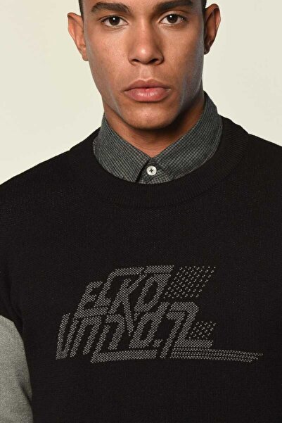 ECKO UNLTD Ανδρικό πουλόβερ από ανθρακί Rex