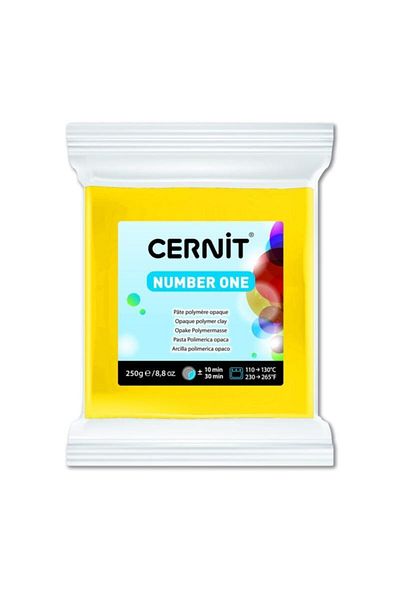 Cernit Number One Polymer Clay 250 Gr700 Yellow