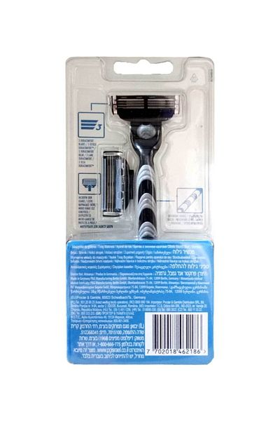 Gillette Mach3 Start Shaver with 2 Refills