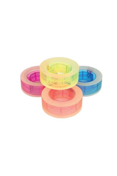 Globox Colored Tape 4 Pieces 18 Mm X 25 Mt