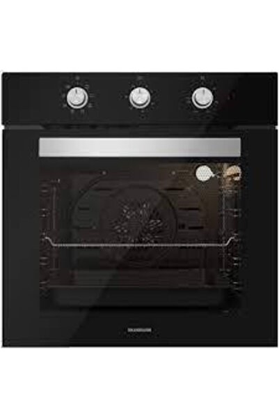 Silverline Bo6503b01 8 Fonksiyonlu Siyah 3d Teknoloji Turbo Fırın 3 Düğme Gömme