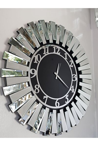 AYNA DENİZİ Güneş Silver Latin Black Model Gümüş Siyah Renk 85 Cm Dekoratif A...