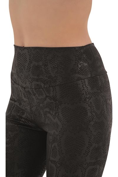 Crozwise Черни дамски спортни капри клинове