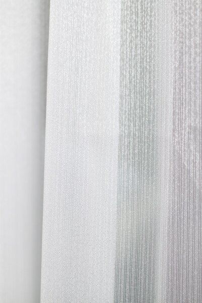 MEVVA HOME Plain Skirt Leaded Tulle Curtain 1x2,5 mt