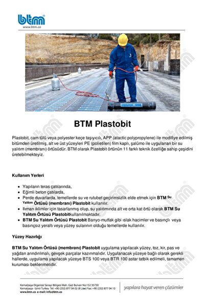 Btm Membran Plastobit Pp4000