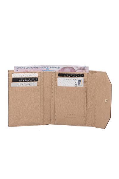 Tergan Yellow Leather Women's Wallet 05809r0h