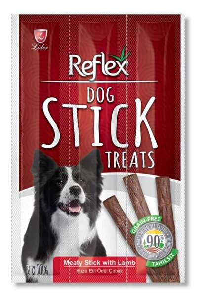 Reflex Reflex Kuzu Etli Stick Köpek Ödülü Maması 3 X 11 Gr -