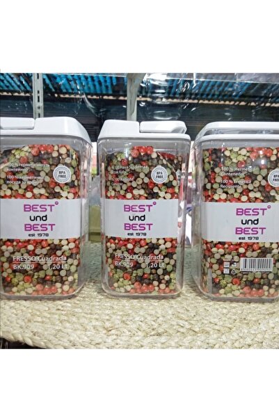 BEST UND BEST Tekli Çift Vakumlu Saklama Kabı 1.20 Litre