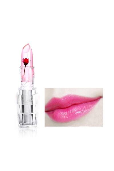 AİLY COSMETİCS Aily Warda Model Çiçekli Dudak Nemlendirici Sihirli Ruj