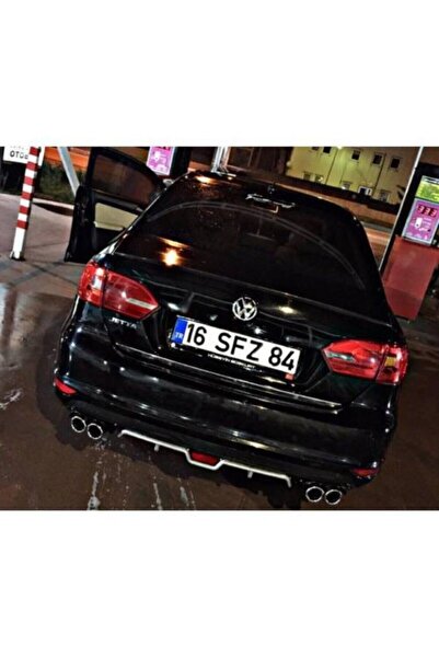 machaotoaksesuar Volkswagen Jetta Üniversal Arka Tampon Difüzör Çift Egzoz Çı...