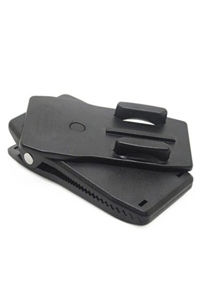 Gplus Gp138c 360 Derece Dönen Kıskaç Aksiyon Kamera Çanta Klipsi