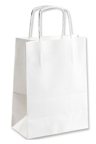 Kraft Çanta White 31x12x41 (100 Pieces) (Paper Bag)