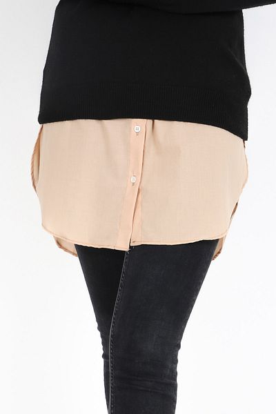 sufyy Buttoned Shirt Skirt