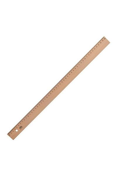 HATAS Wooden Ruler 50 Cm