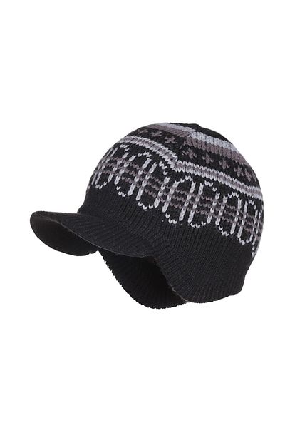 Fonem Unisex Nepal Brim Beanie Fo 2050 Black