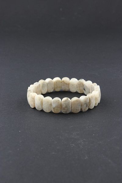 OSMANLI DEĞERLİ TAŞ Certified Moonstone Natural Stone Rolex Bracelet B716