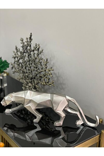 Mirsa Global Kübik Leopar Biblo Gümüş