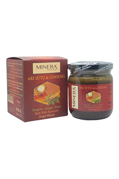 MİNERA VİTAL Bee Milk Ginseng Honey Plant Blend Paste 230 Gr.