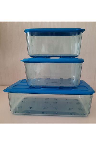 Tupperware Crystal Square Set