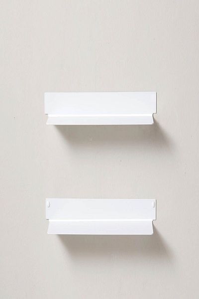 Hobi Demir Sanat Μεταλλικό 1 Τεμάχιο Λευκό Ράφι Μπάνιου Ράφι τοίχου 60x10cm