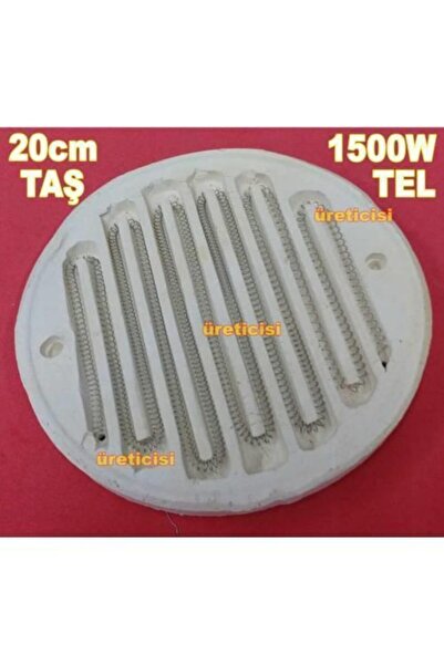 Genel Markalar 1500w Tel Resistans Ile Ø20cm Isıya Dayanıklı Taş Pleyt,elektrikçilere Özel Taş Elektrikli Ocak Seti