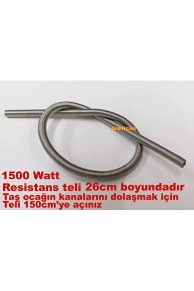 Genel Markalar 1500w Tel Resistans Ile Ø20cm Isıya Dayanıklı Taş Pleyt,elektrikçilere Özel Taş Elektrikli Ocak Seti
