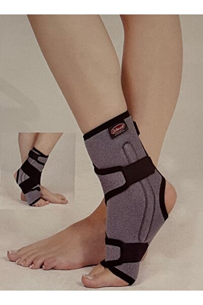 Orthosoft Gri Renk Ligament Destekli Ayak Bilekliği