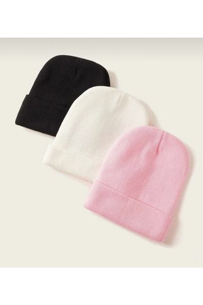 laviyonsa 3-Piece Basic Unisex Beret