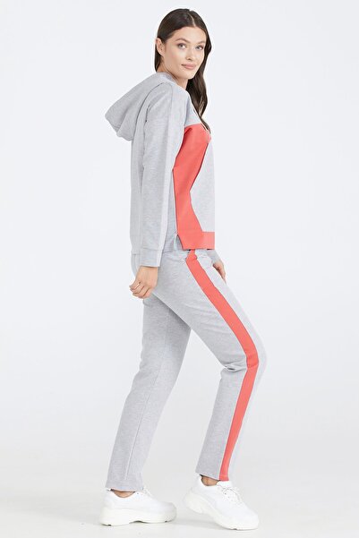 Sementa Kadın Kapüşonlu Eşofman Takım 12374678 Gri