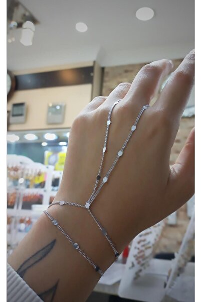 Erer Gümüş Gümüş Zincir Model Şahmeran Bileklik Cs85r23