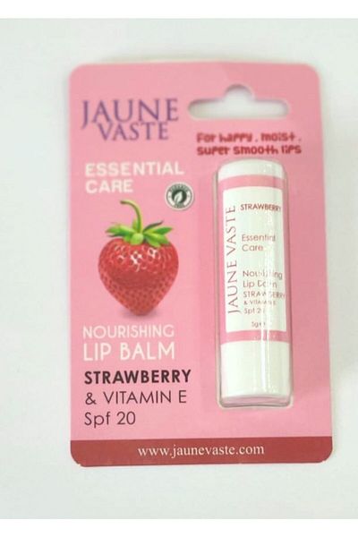 Jaune Vaste Vitamin E Strawberry Flavored 5Gr Lip Protector
