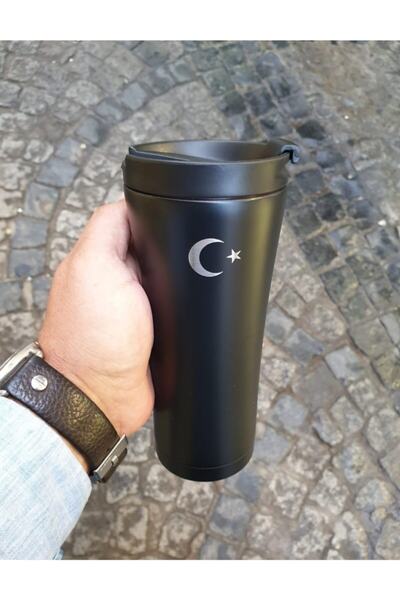Rubicon Thermos Cup 500 Ml Star Printed (Stainless Steel 548 )