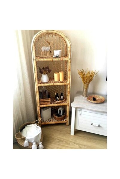 tunalar Hasır Raf 4lü Dekoratif