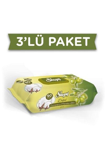 Sleepy Olive Oil Wet Towel 3 Pack