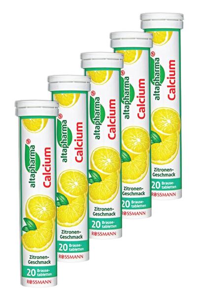 Altapharma Melting Tablets in Water - 20 Pack of Calcium (5 Pieces)