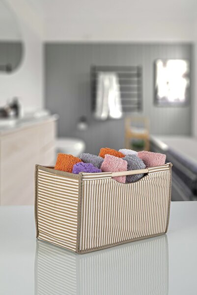 E-LİFE HOME Mini Coffee Organizer Box with Wooden Handle, Decorative Organize...
