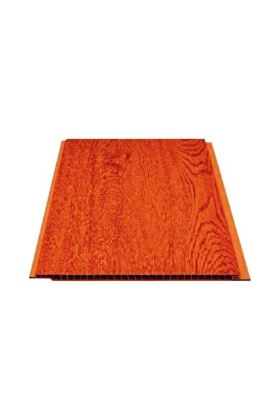 SerProfil Düz Koyu Meşe Plastik Pvc Duvar Tavan Lambiri / 10 Adet 20cm X 1,5 ...