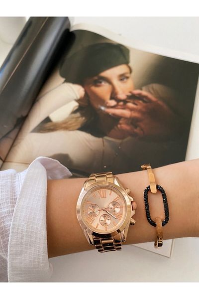 Spectrum Women's Wristwatch with Metal Cord